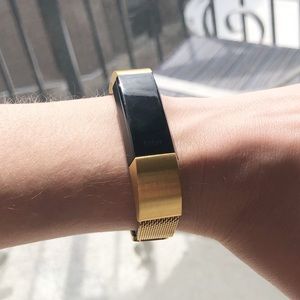Gold Fitbit Alta HR Replacement Band (Small)